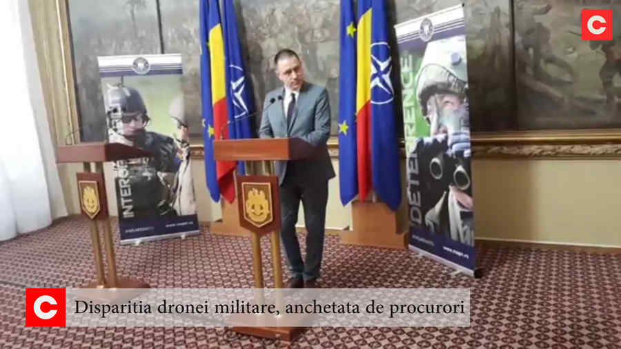 Drona militară, dispărută în Marea Neagră, căutată de procurori