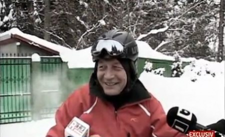 Băsescu se relaxează din nou la Predeal