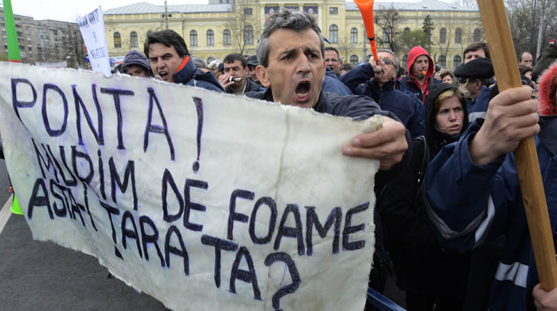 Zi de proteste în Capitală