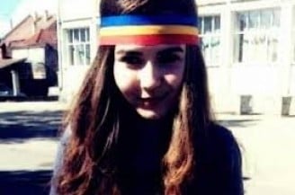 Fetița cu bentiță tricoloră, omagiată de sătmăreni