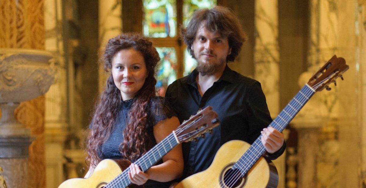Duo Kitharsis – două chitare fermecate, în Stagiunea de marți seara, la Ateneul Român