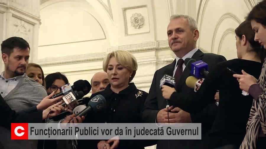Funcționarii Publici vor da în judecată Guvernul