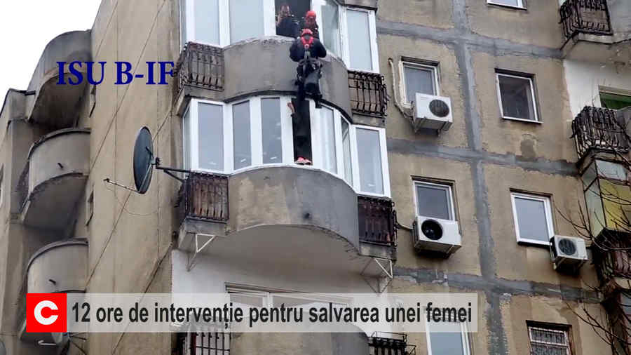 12 ore de intervenție pentru salvarea unei femei