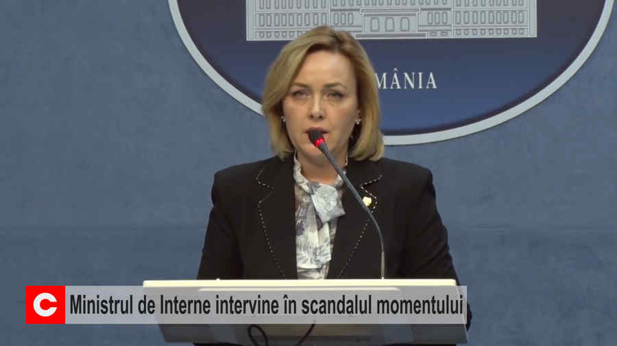 Ministrul de Interne intervine în scandalul momentului