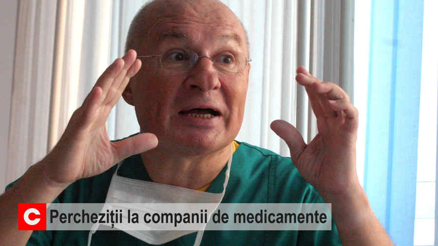 Percheziții la companii de medicamente