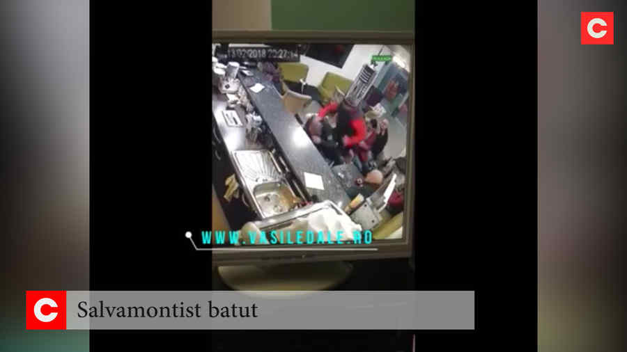 Salvamontist bătut în Borșa