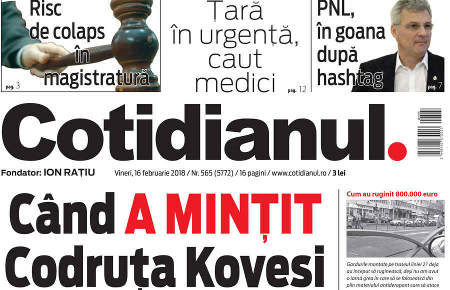 Când a mințit Codruța Kovesi