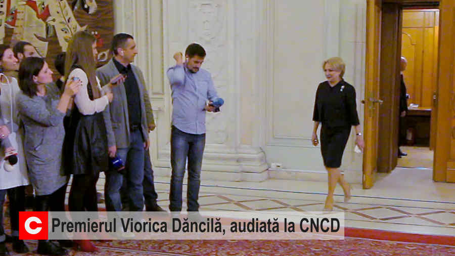 Premierul Viorica Dăncilă, audiată la CNCD