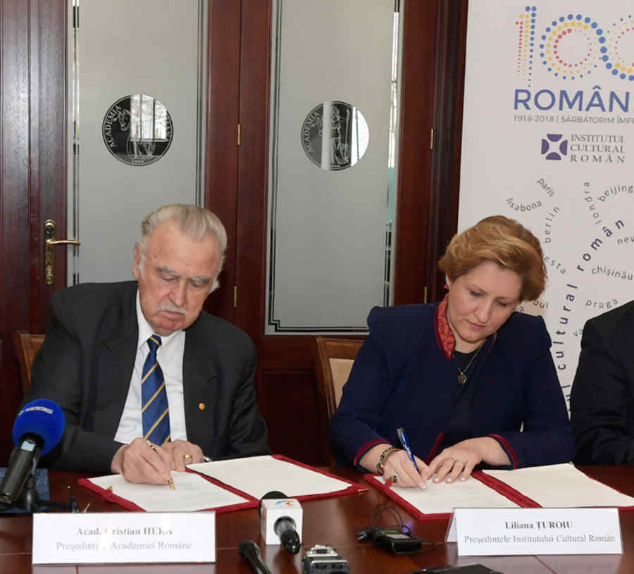 Președintele Academiei Române: „Colaborarea ICR cu Academia Română va duce la consolidarea celor două instituții”