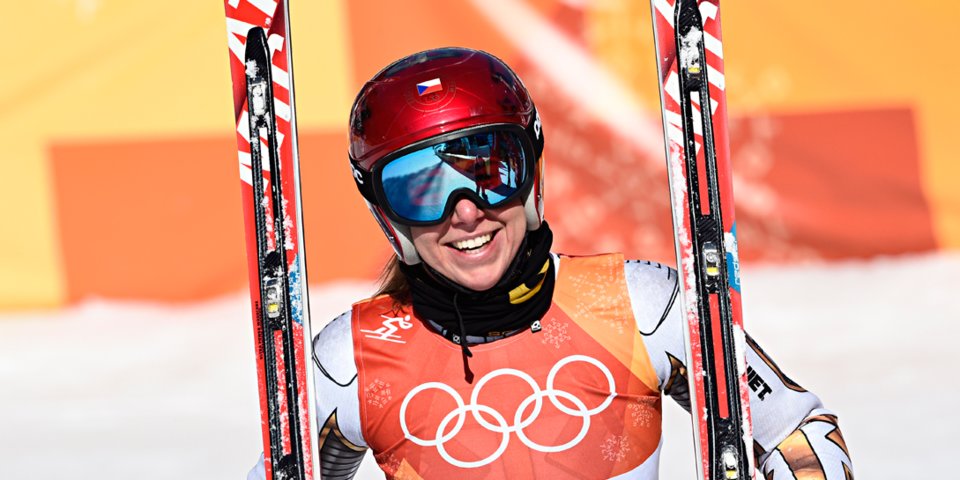 A câștigat cu schiuri împrumutate