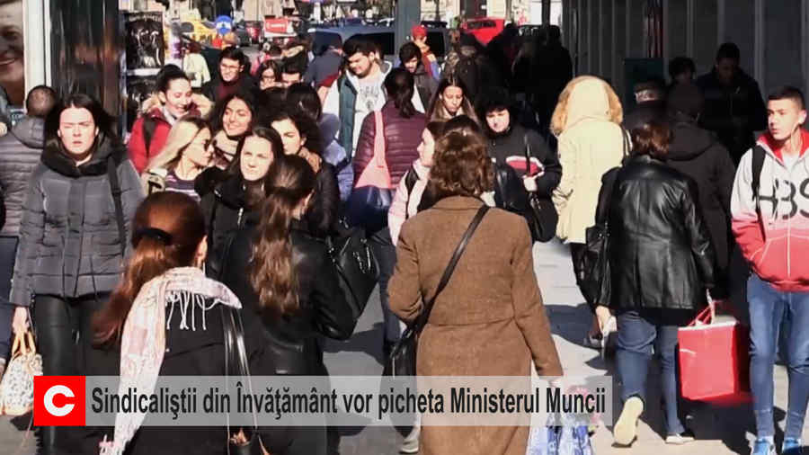 Sindicaliştii din Învăţământ vor picheta Ministerul Muncii