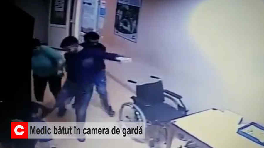 Medic bătut în camera de gardă