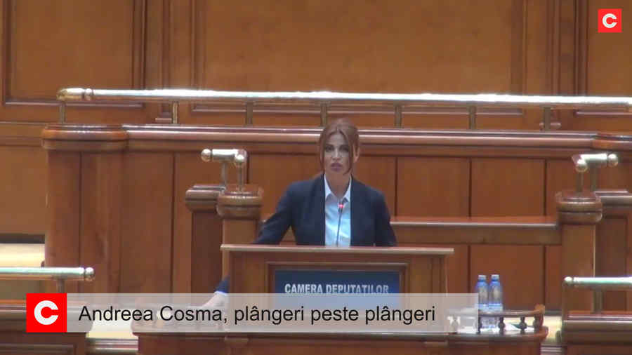 Andreea Cosma, plângere pentru amenințări