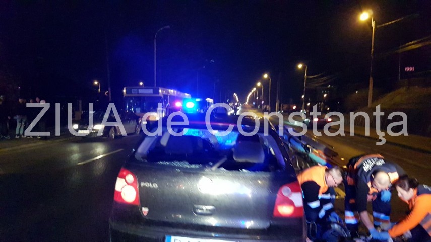 Accident teribil pe trecerea de pietoni (VIDEO)