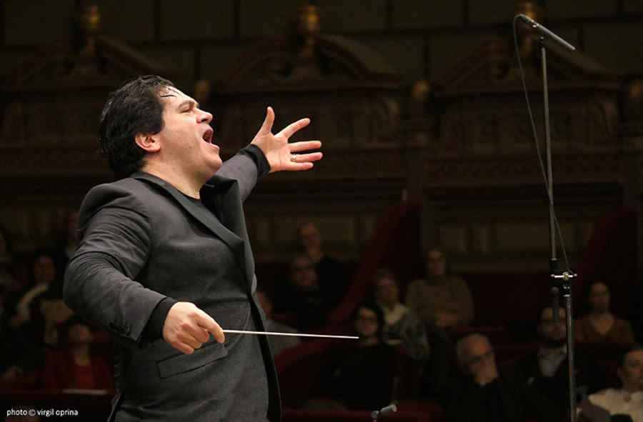 Orchestra Română de Tineret sub bagheta lui Cristian Măcelaru, la Ateneul Român