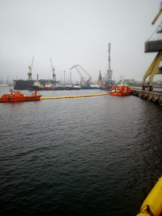 Pescador scufundat în Portul Constanța
