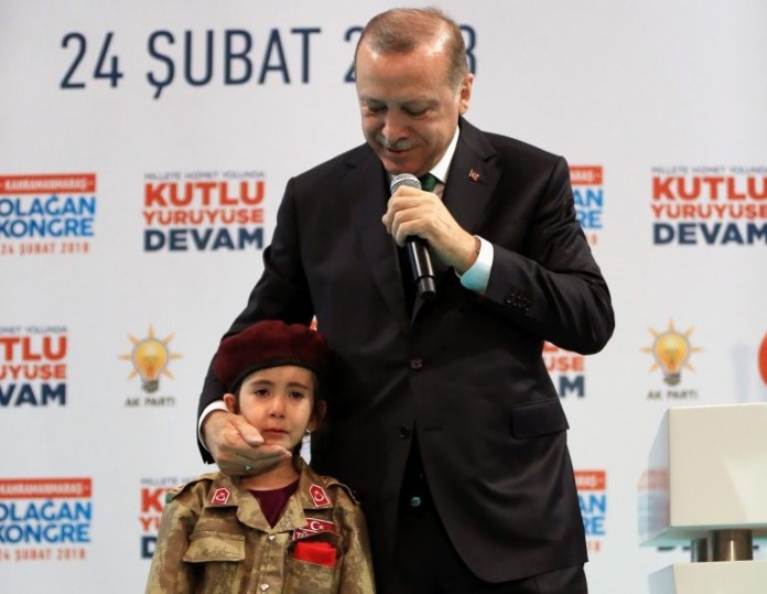 Propaganda șocantă a lui Erdogan