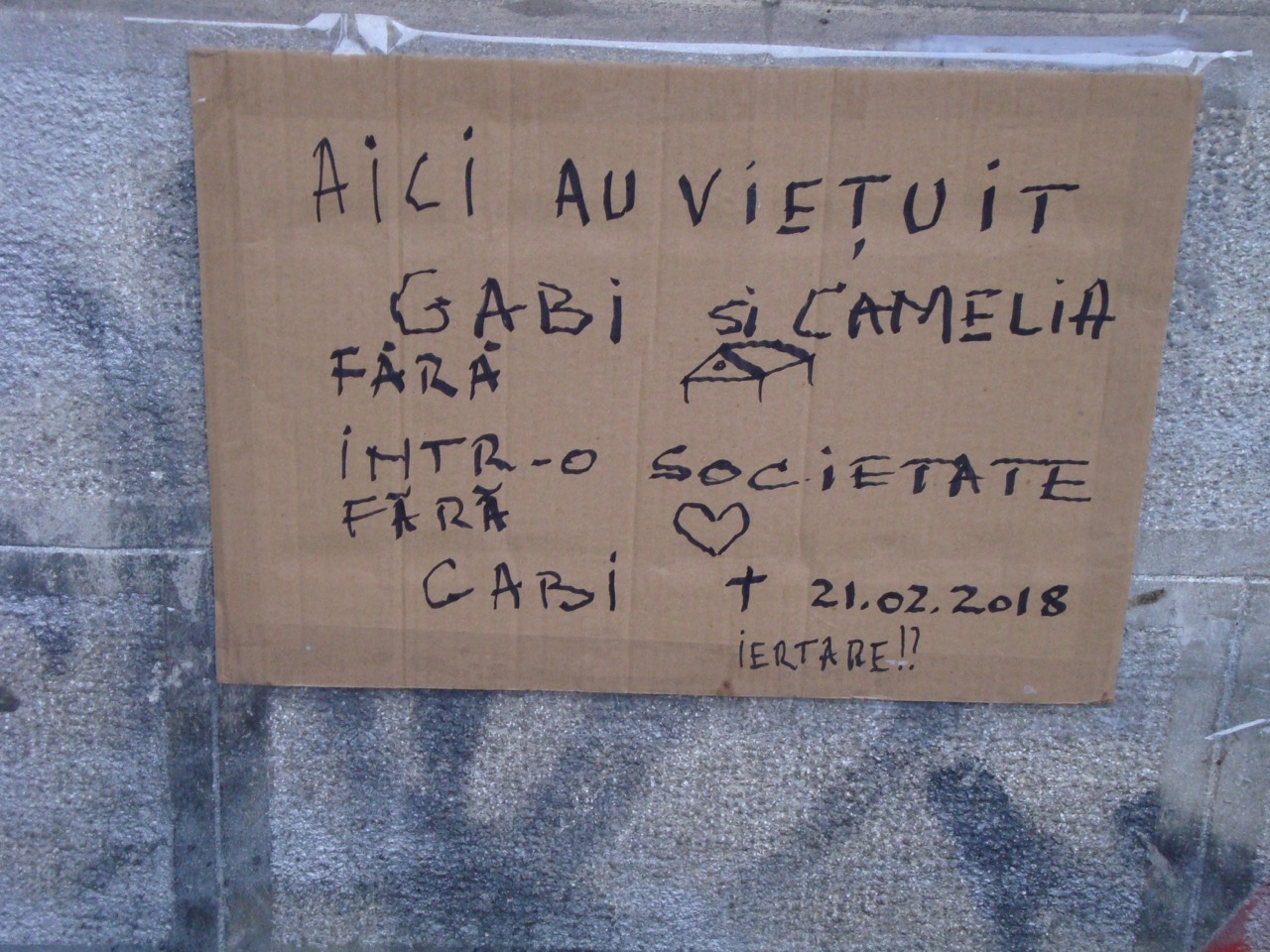 Inscripție sub o fotografie