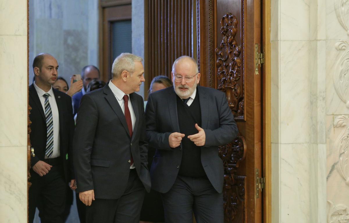 Ce l-a rugat liderul PSD pe Timmermans legat de MCV