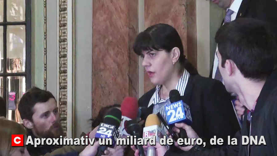 Aproximativ un miliard de euro, de la DNA