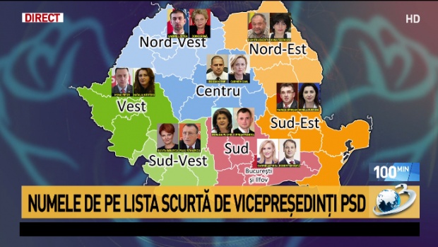 Vicepreședinții PSD, la bursa zvonurilor