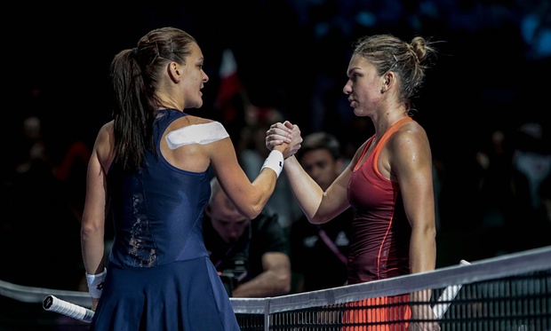 Adversara lui Halep, trimisă acasă