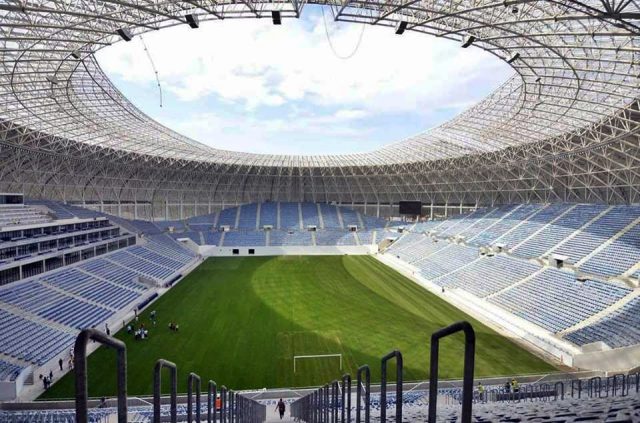 Presa suedeză, ironică pe seama gazonului de pe noul stadion al Craiovei