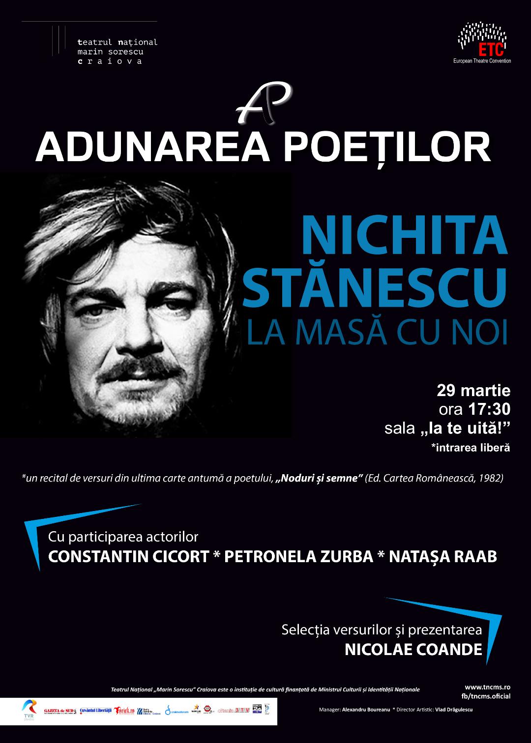 “Adunarea poeţilor”
