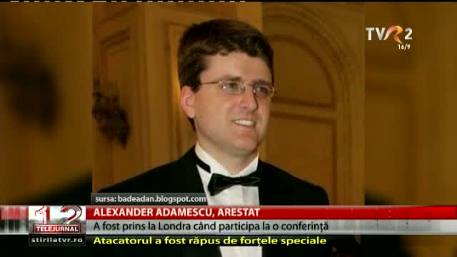 Fiul lui Adamescu, arestat în Marea Britanie