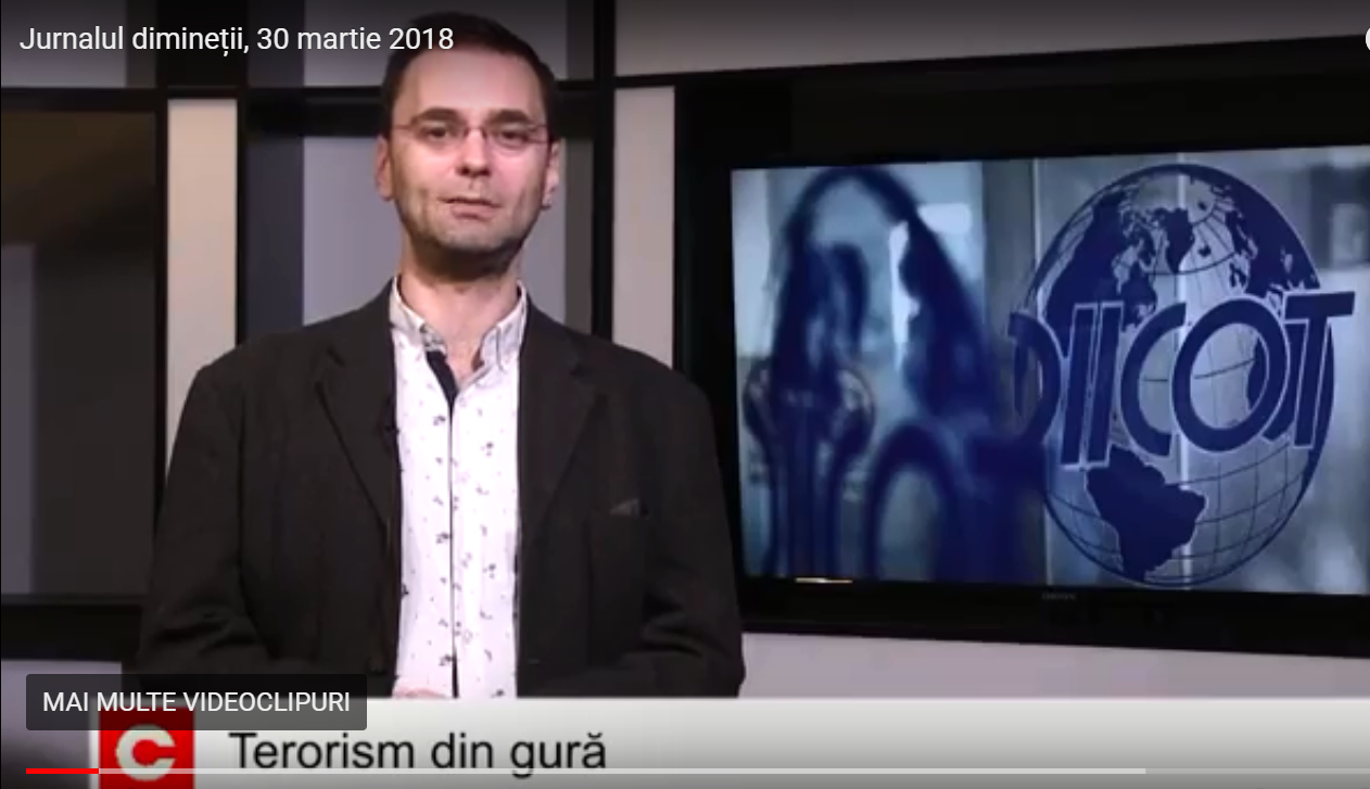 Jurnalul dimineții, 30 martie 2018