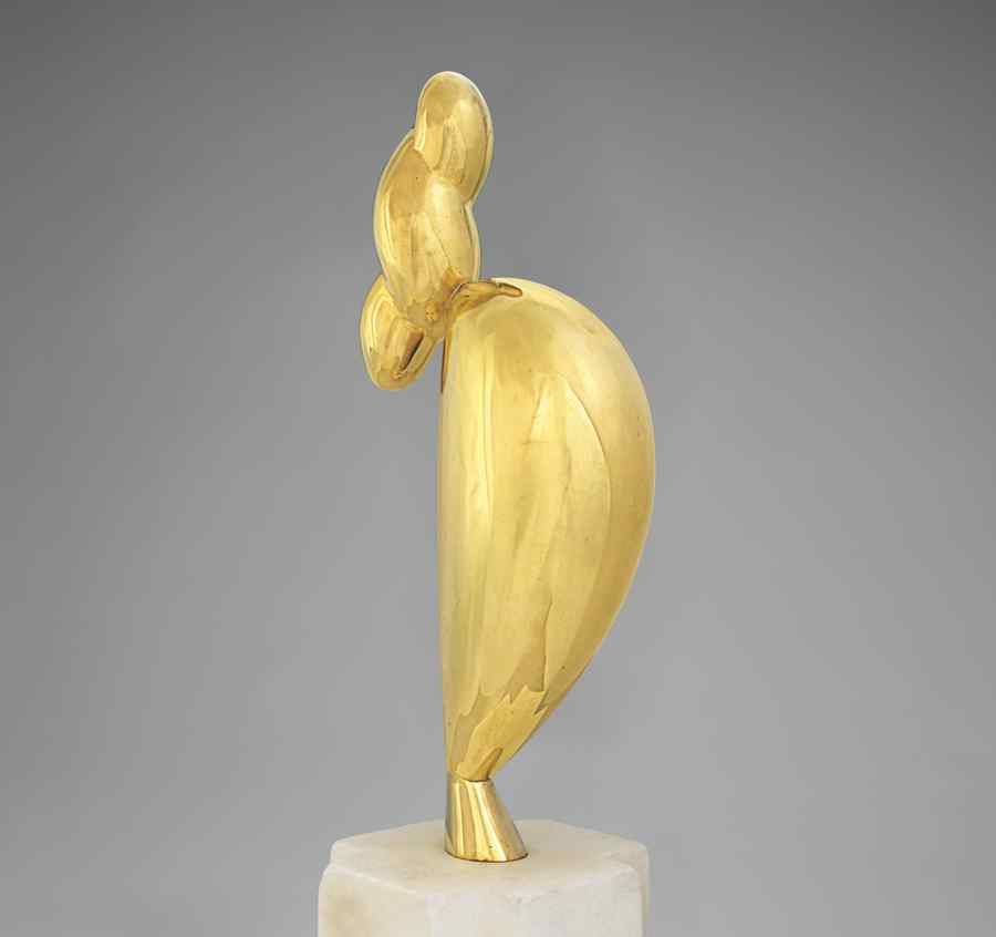 “Tânără sofisticată” a lui Brâncuşi, la licitaţia la Christie’s, estimată la 70 de milioane de dolari
