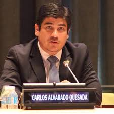 Carlos Alvarado Quesada, ales președinte
