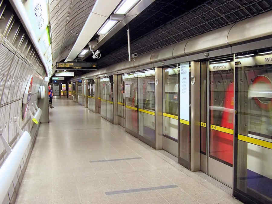 Coliziune la metrou