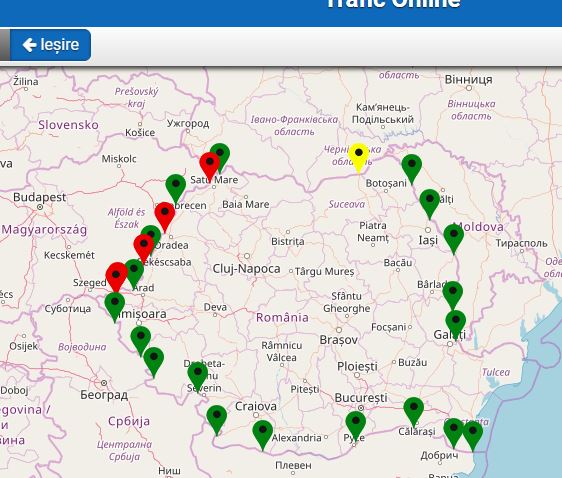 Cozi  uriașe la granița de vest a României
