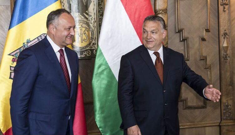 De la Dodon, pentru Viktor Orban: „Voi face totul”