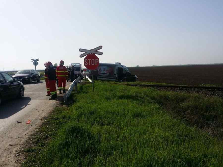 La un pas de o tragedie feroviară