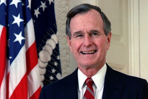 George H.W. Bush, internat după decesul soţiei