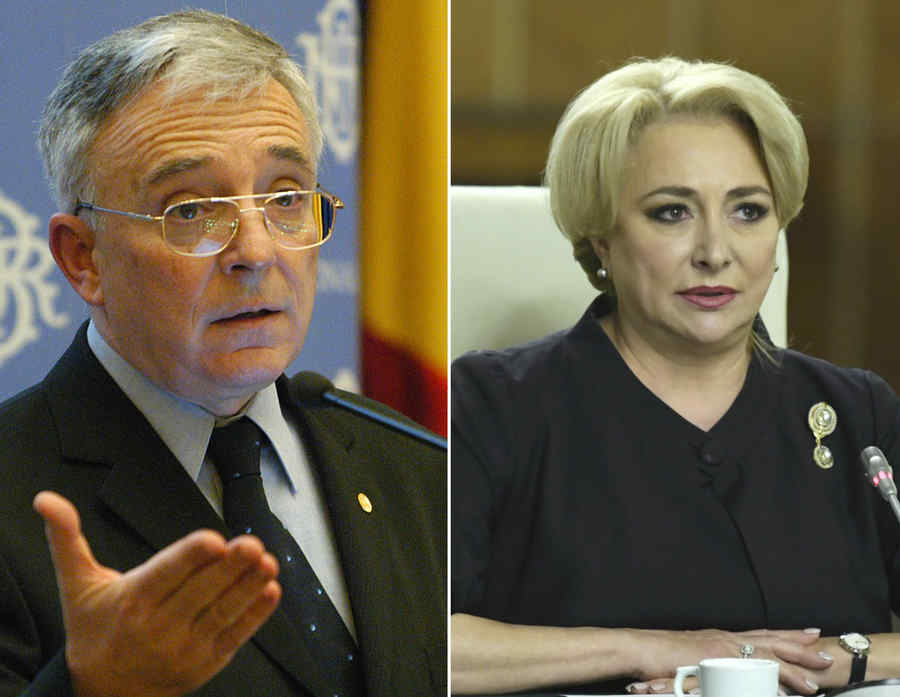 Dăncilă și Isărescu „se mediază” singuri: „Cu argumente pro-contra”