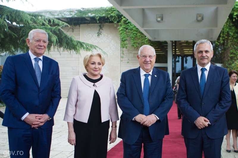 Ce i-a spus Dragnea președintelui Israelului