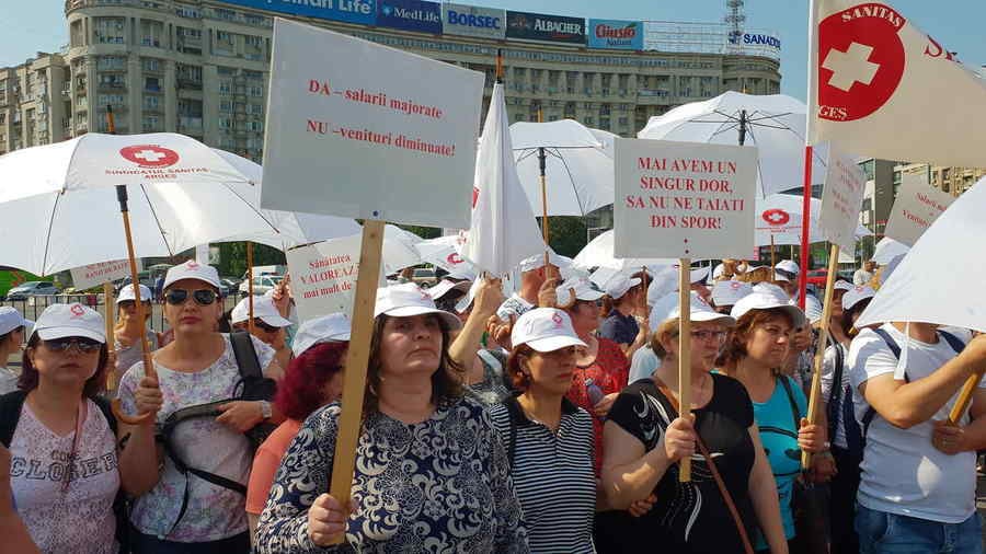 Cât se câștigă azi în sistemul sanitar
