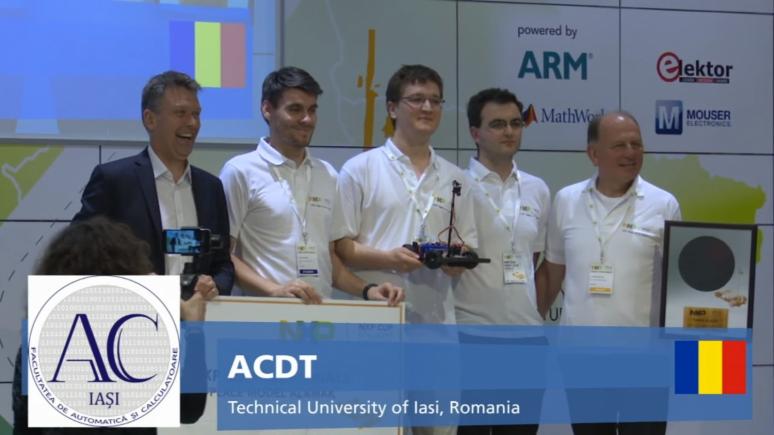 Studenți la Automatică, locul 3 la un concurs internațional