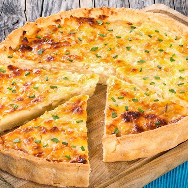 Quiche cu 5 brânzeturi