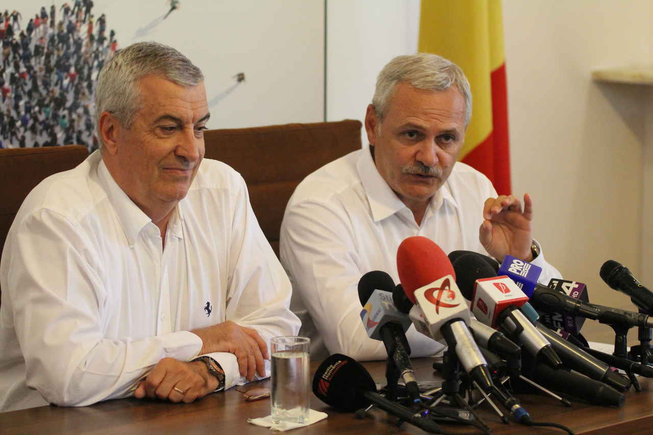 Tăriceanu și Dăncilă la taină cu Dragnea înainte de moțiune
