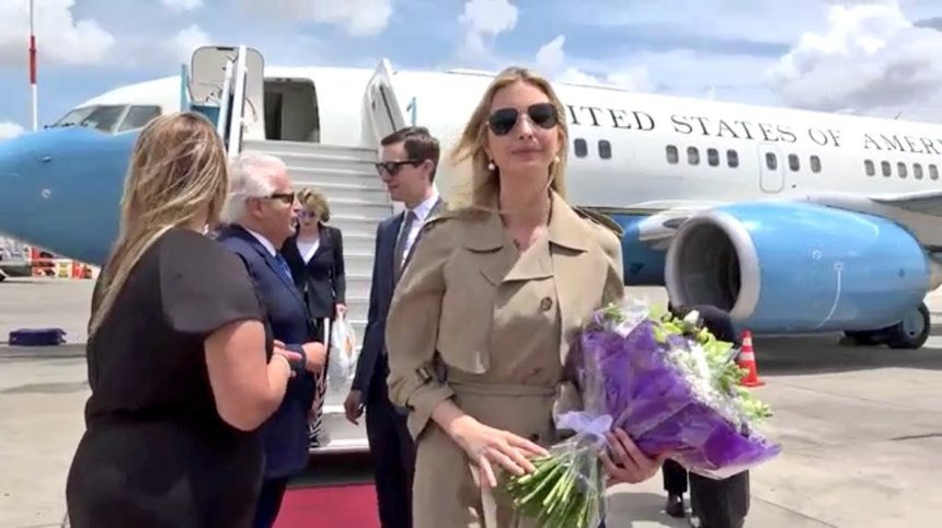 VIDEO Inaugurarea ambasadei, cu fiica lui Trump