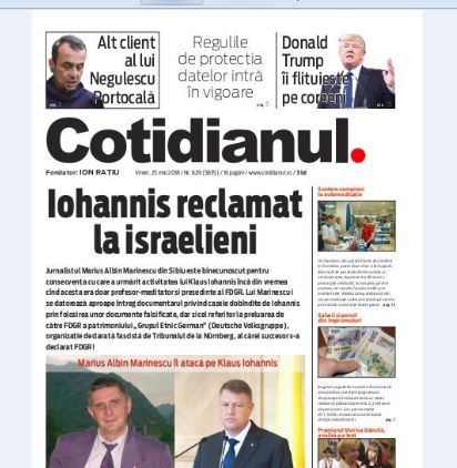 O scurtă pauză în Cotidian