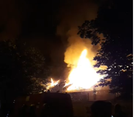Școală fără autorizație în flăcări (VIDEO)