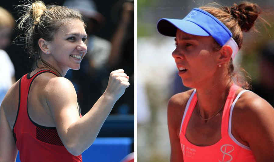 Halep și Buzărnescu merg mai departe