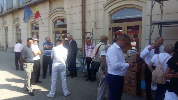 VIDEO Combatanți PSD în drum spre Capitală