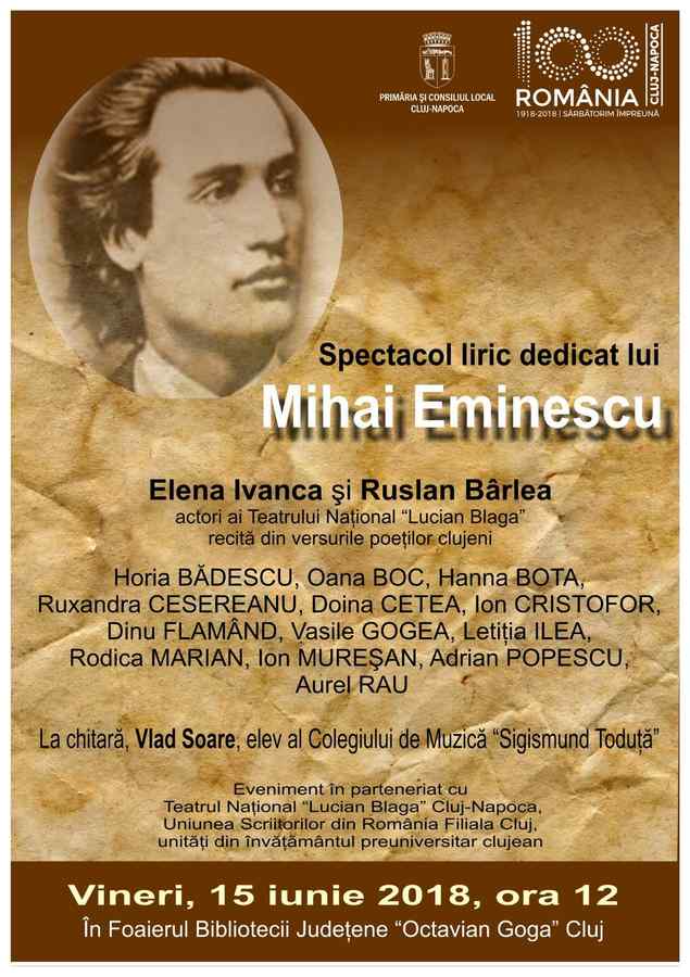 Spectacol dedicat lui Eminescu și pe versurile soției lui Boc…