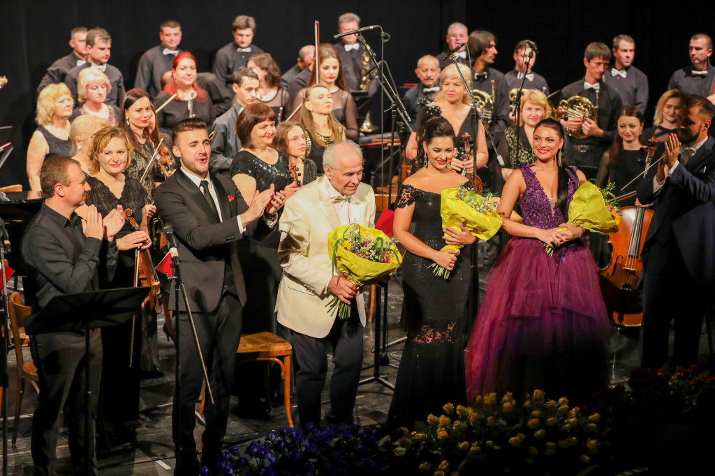 Palatul Schönbrunn a răsunat de aplauze pentru maestrul Eugen Doga